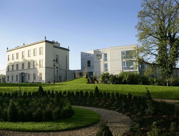 Dunboyne Castle GHOTW Gazebo garden view